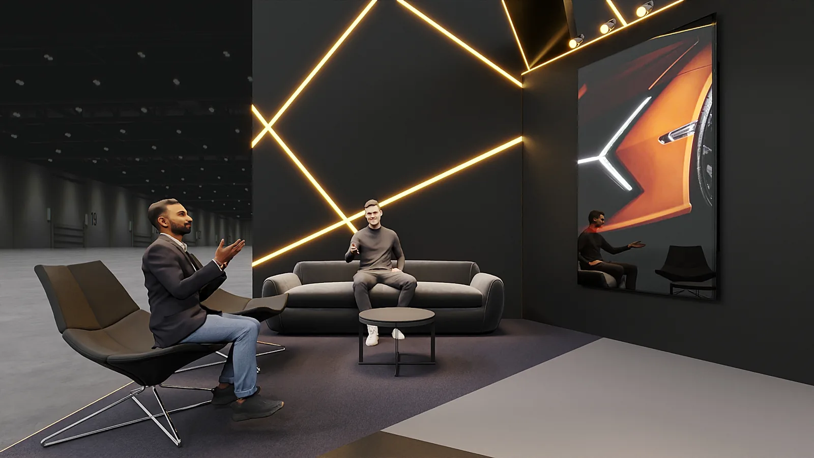 Lamborghini Salão do Automovel: projeto visual para transformar espaço em argumento - imagem 3