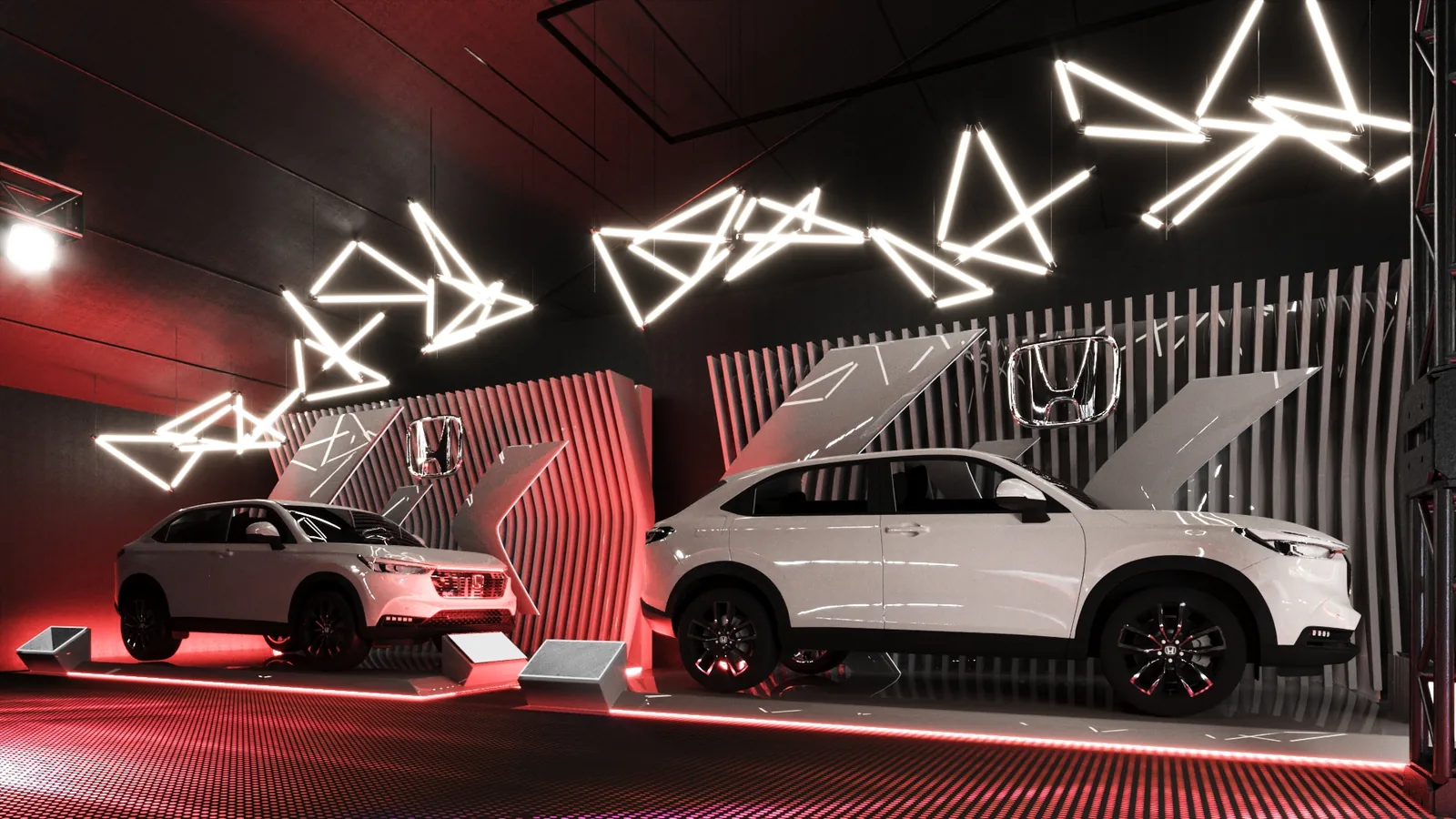 09 HondaReview v02: projeto cenográfico com presença, ritmo e clareza comercial - imagem 4