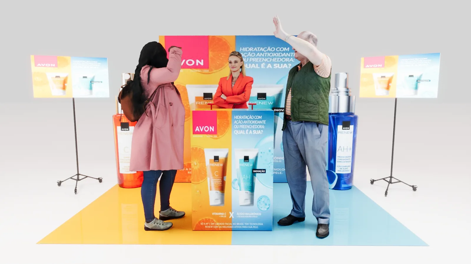 Avon Renew: experiência espacial com leitura premium e foco comercial - imagem 5