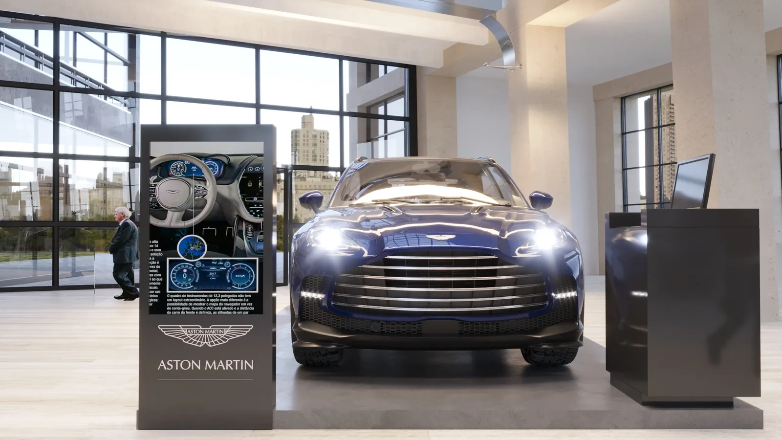 Aston Martin: imagem 3D e narrativa para defender melhor a ideia - imagem 1