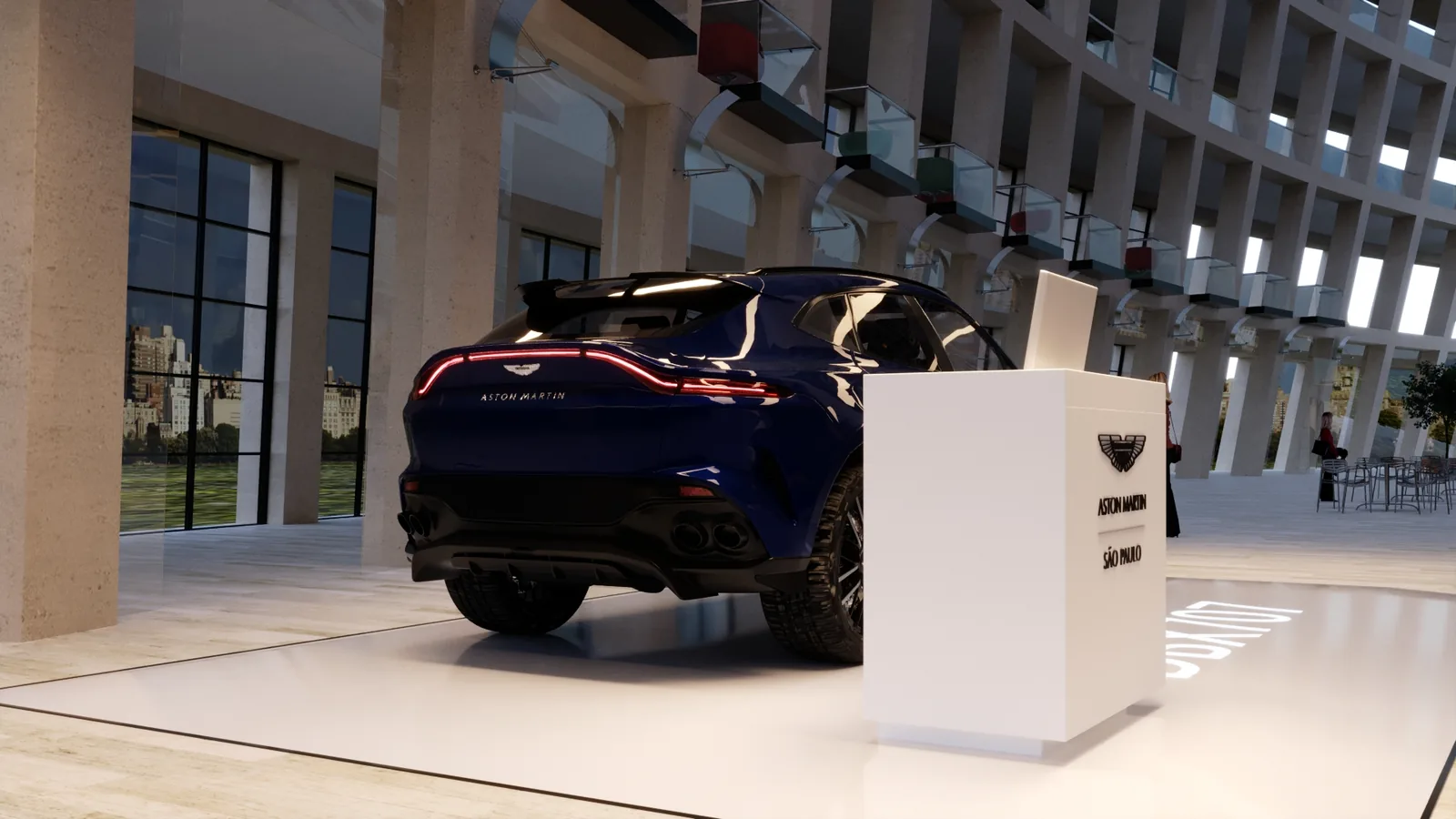 Aston Martin: imagem 3D e narrativa para defender melhor a ideia - imagem 3