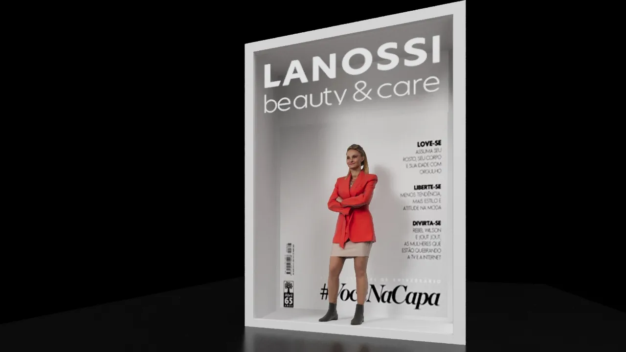 Lanossi beauty & care: imagem 3D e narrativa para defender melhor a ideia - imagem 3