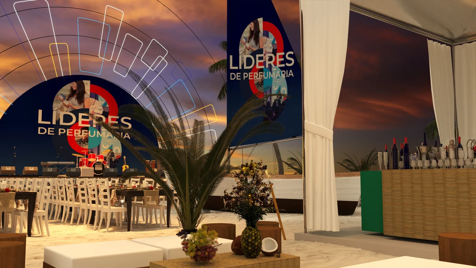 Beauty Fair Lideres 2023: projeto visual para transformar espaço em argumento - imagem 1