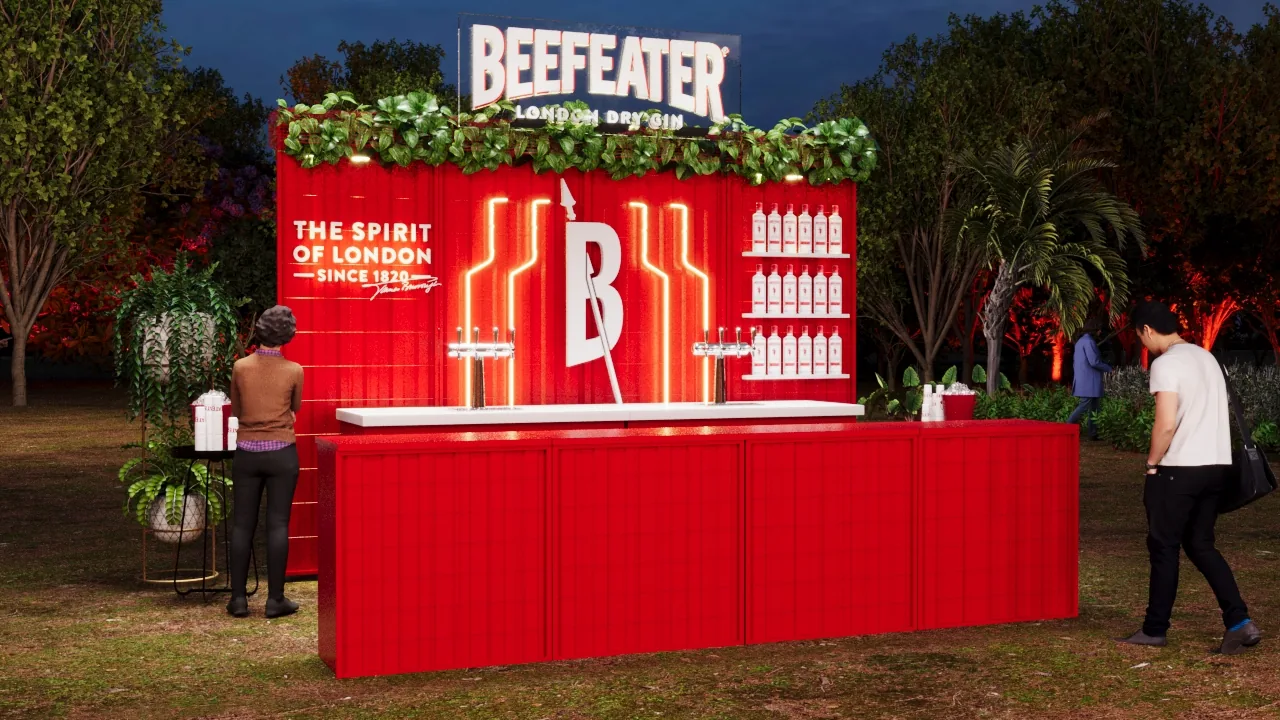 Beefeater Bar: projeto visual para transformar espaço em argumento - imagem 1
