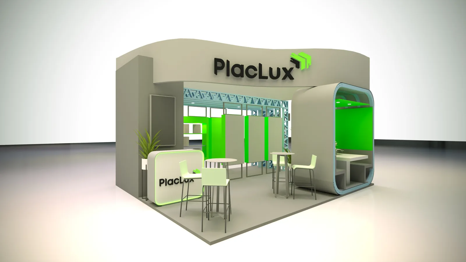 PLACLUX: projeto cenográfico com presença, ritmo e clareza comercial - imagem 4