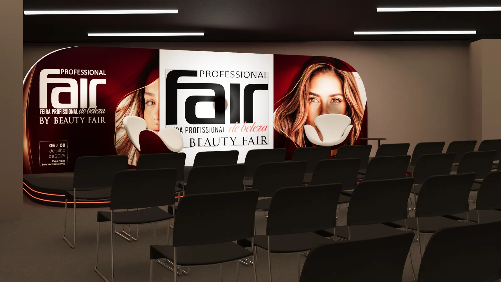Palcos Beauty: estande de feira com presença, ritmo e clareza comercial - imagem 4