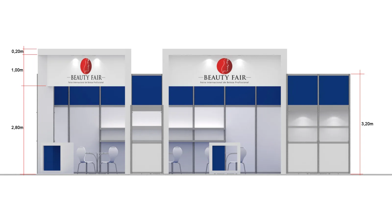 Beauty Fair Chave na mão: projeto visual para transformar espaço em argumento - imagem 6