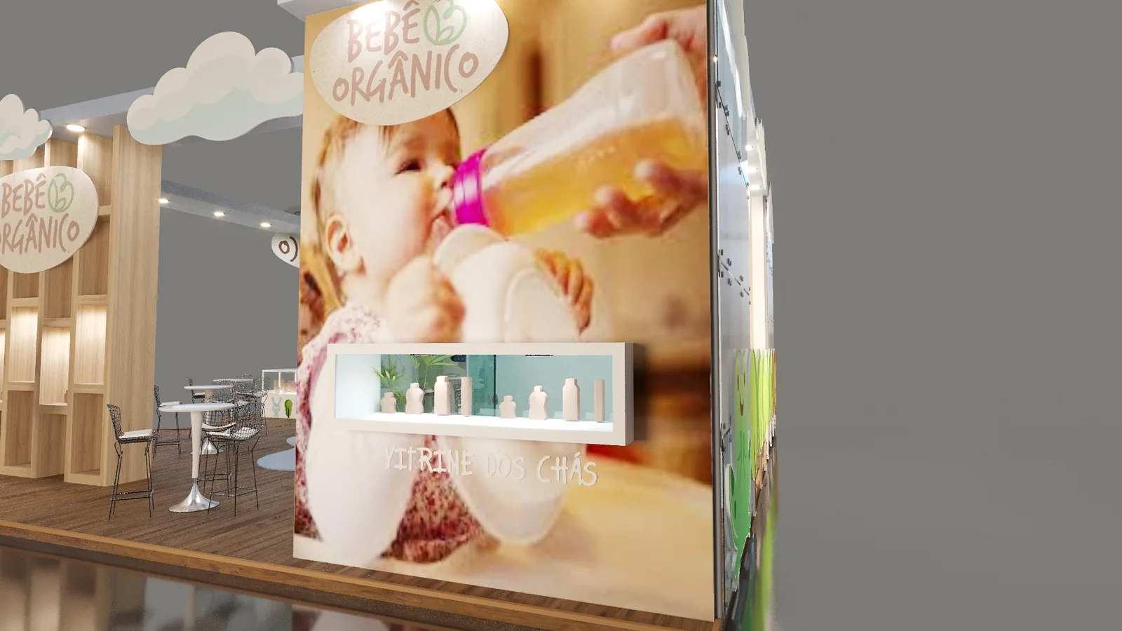 Bebe Organico Beauty Fair 2020 com a Afinal Cenografia: projeto para fazer a proposta ganhar corpo - imagem 1