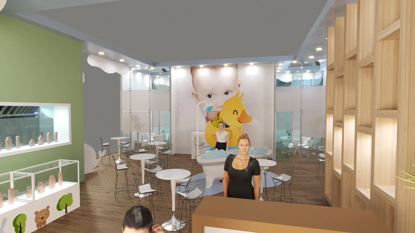 Bebe Organico Beauty Fair 2020 com a Afinal Cenografia: projeto para fazer a proposta ganhar corpo - imagem 4