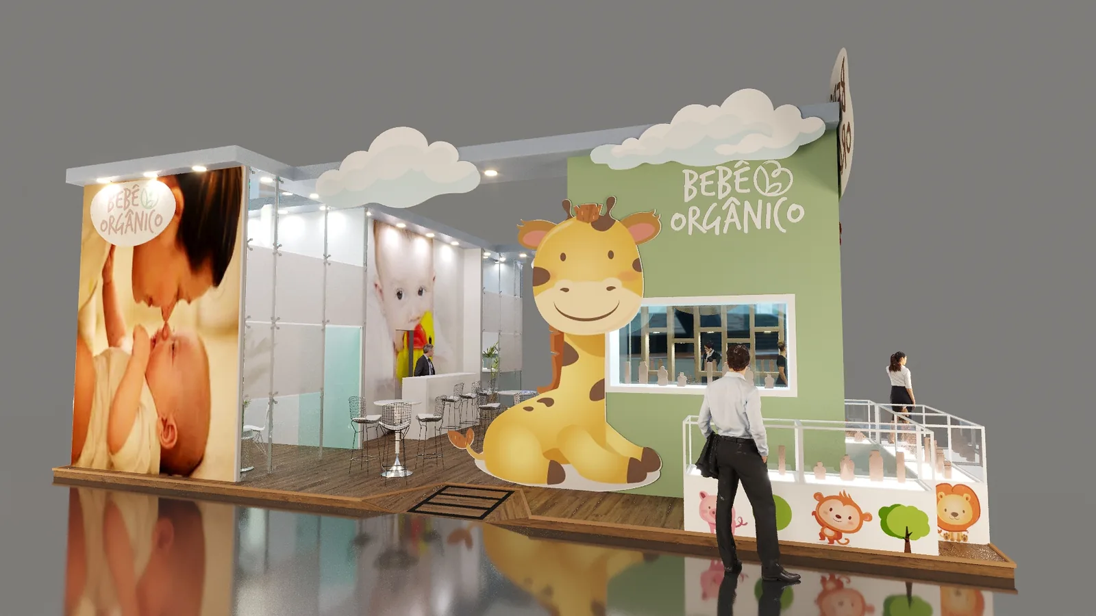 Bebe Organico Beauty Fair 2020 com a Afinal Cenografia: projeto para fazer a proposta ganhar corpo - imagem 5