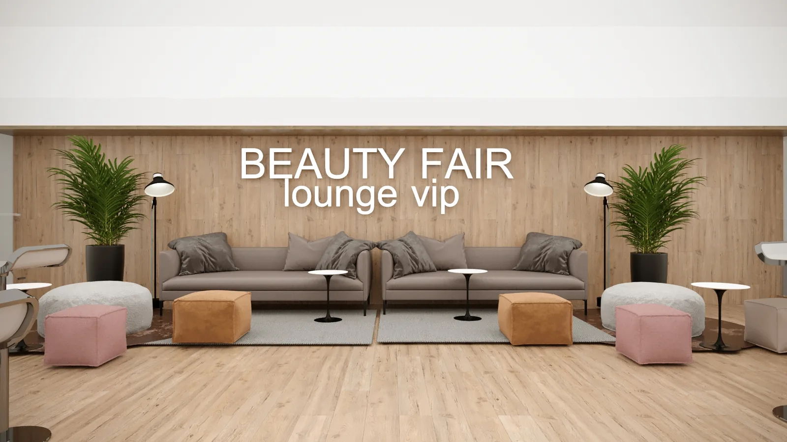 Lounge VIP Beauty Fair: cenografia que organiza marca, público e experiência - imagem 2
