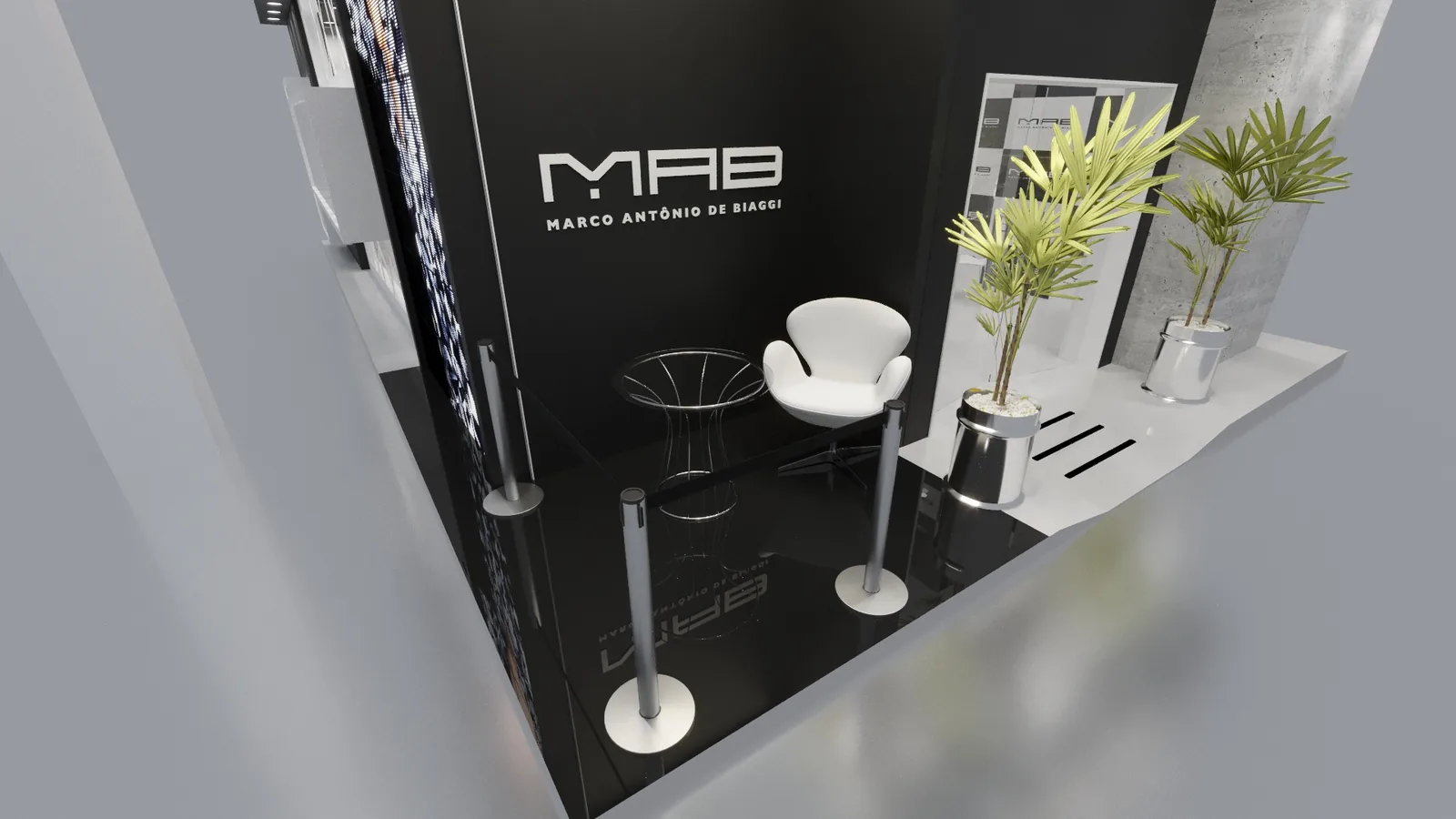 MAB Beauty 2021 com a Afinal Cenografia: projeto para fazer a proposta ganhar corpo - imagem 2