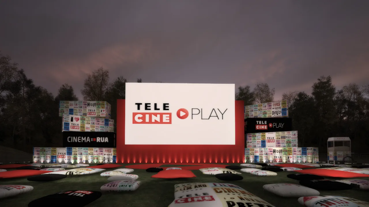 Telecine Play: projeto cenográfico com presença, narrativa e leitura comercial - imagem 4