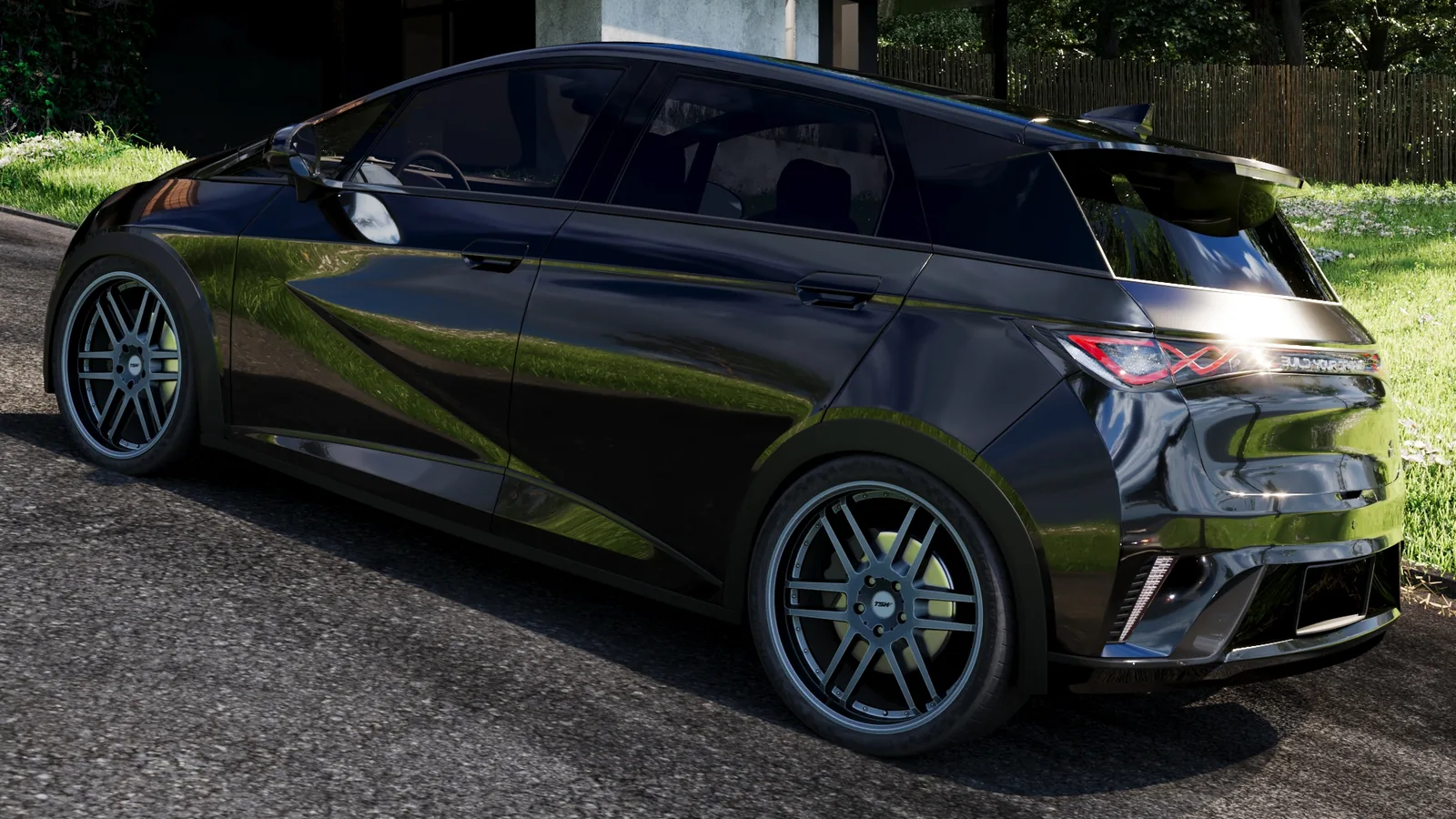 Subaru WRX STI: projeto cenográfico com presença, narrativa e leitura comercial - imagem 2