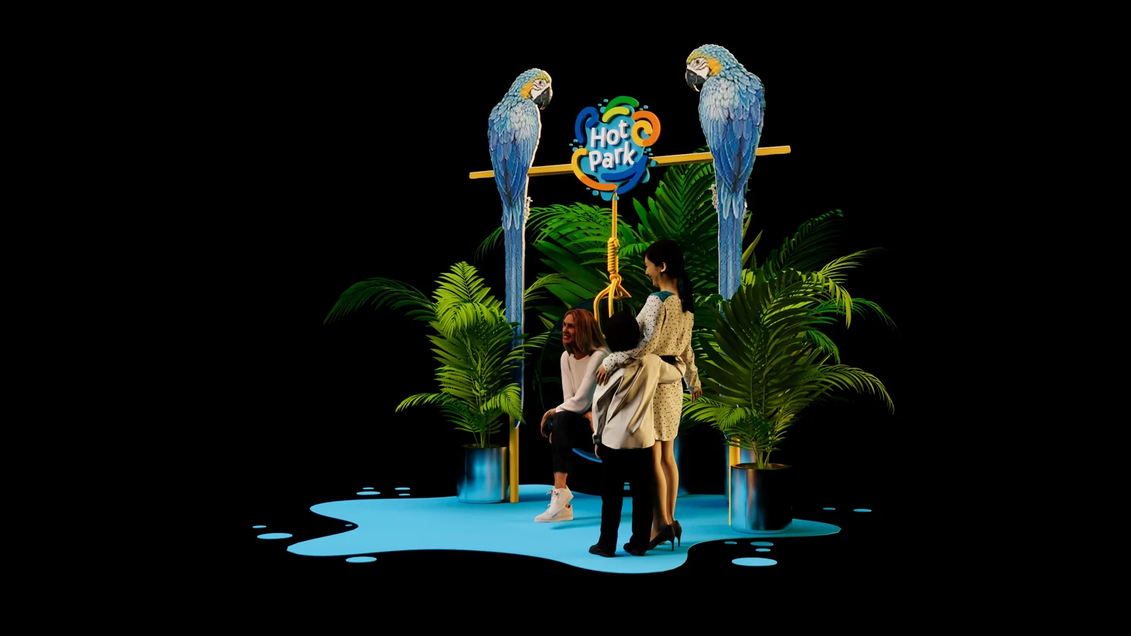 Hot Park: projeto cenográfico com presença, narrativa e leitura comercial - imagem 2