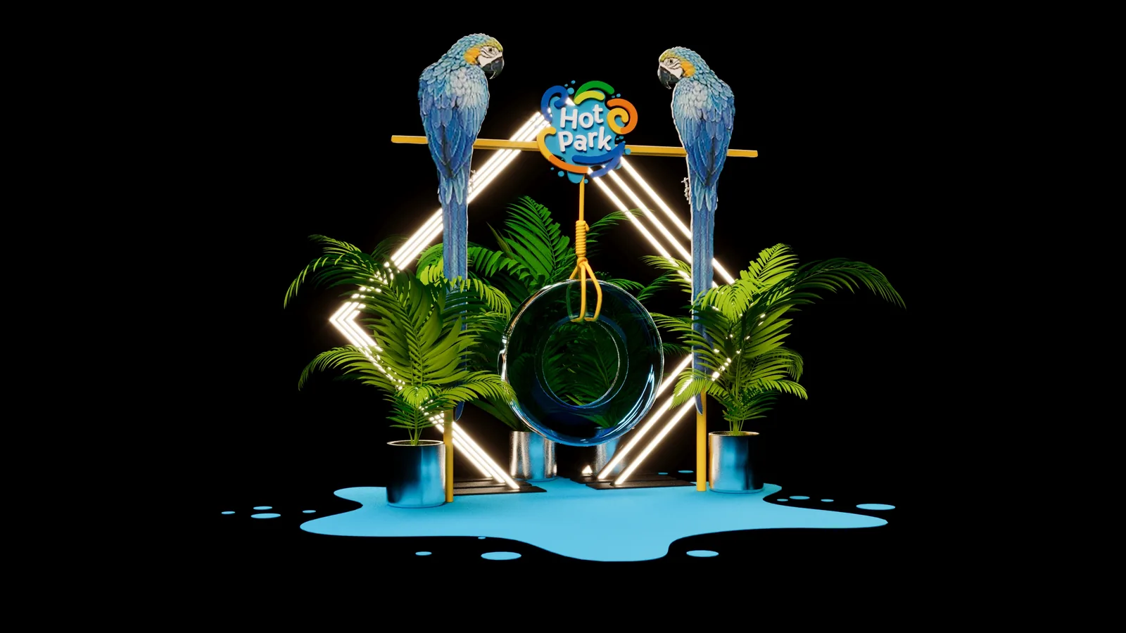 Hot Park: projeto cenográfico com presença, narrativa e leitura comercial - imagem 6