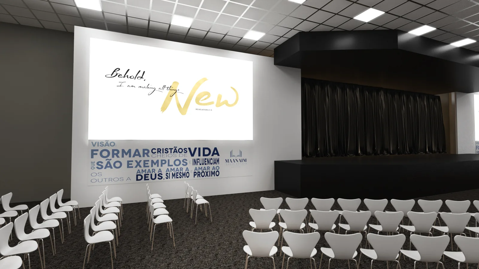 Templo Novo: presença de marca com escala, atmosfera e intenção - imagem 1