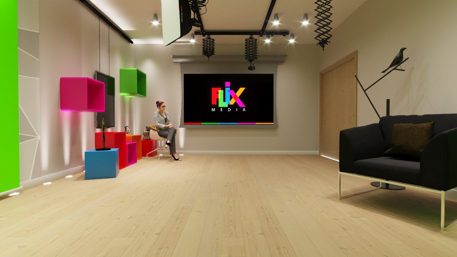 Flix Channel Estudio: presença de marca com escala, atmosfera e intenção - imagem 7