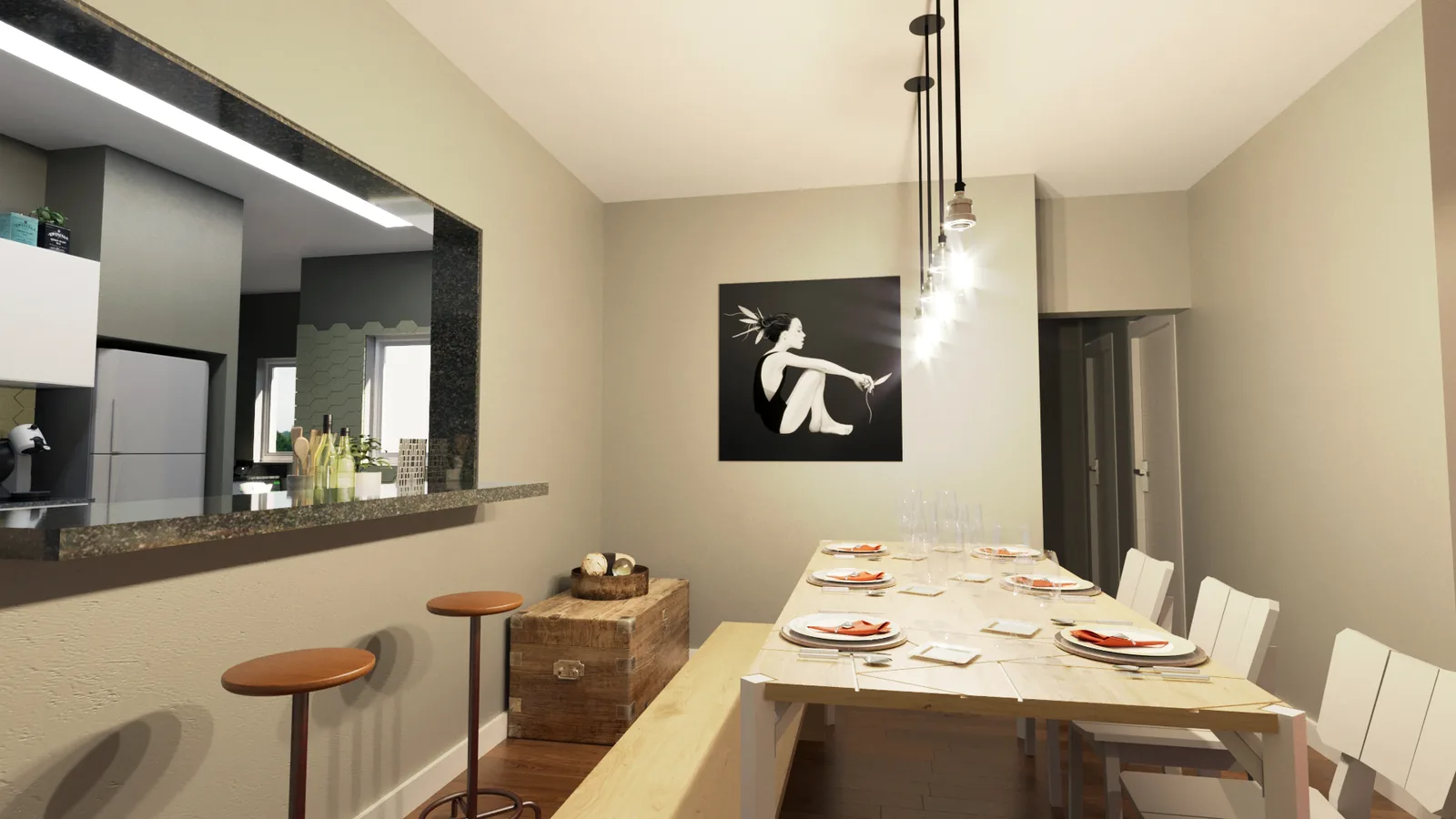 Apartamento 31: projeto cenográfico com presença, narrativa e leitura comercial - imagem 1