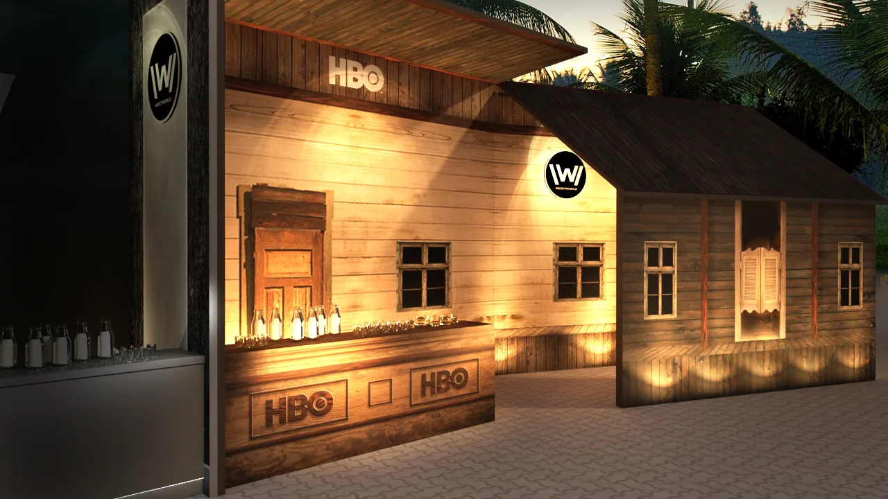 HBO Vivo: projeto cenográfico com presença, narrativa e leitura comercial - imagem 5