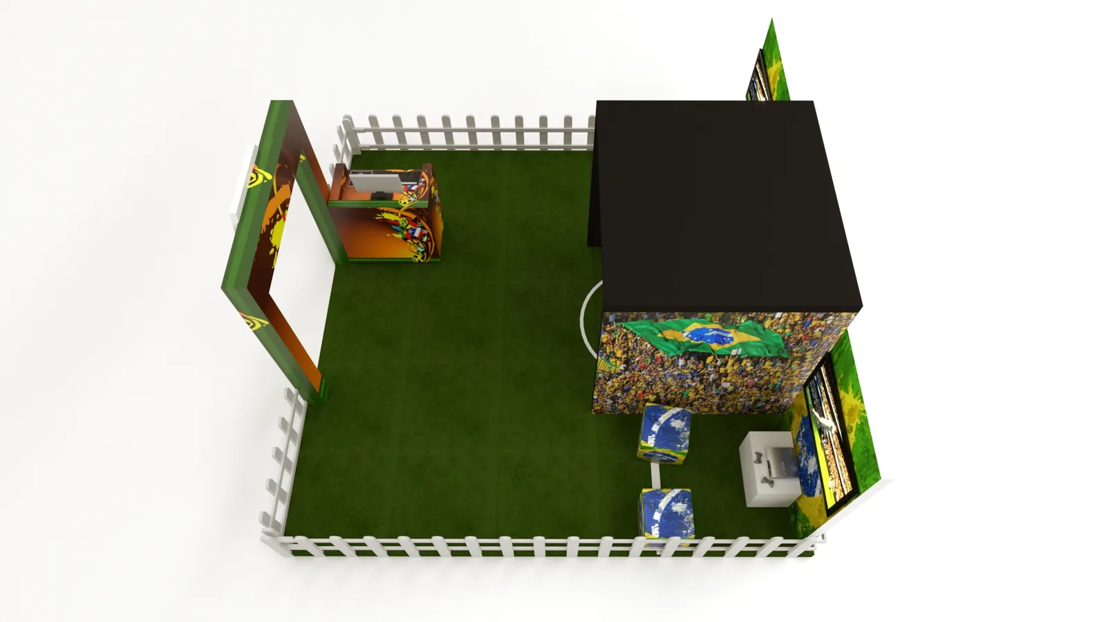 Kit Copa Shopping: imagem 3D e narrativa para defender melhor a ideia