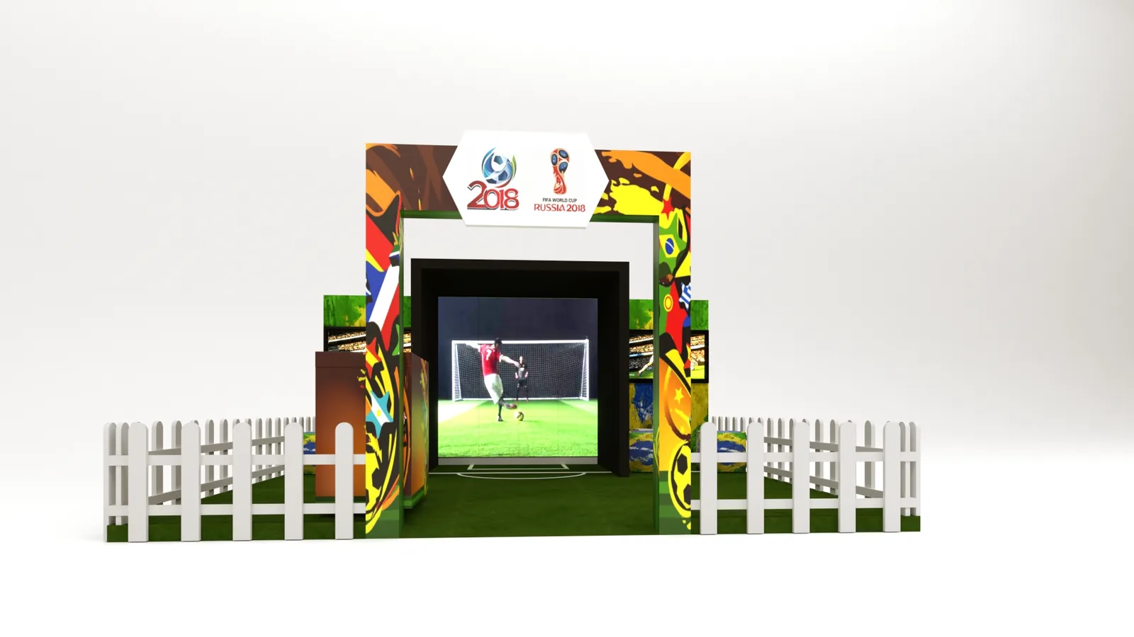 Kit Copa Shopping: imagem 3D e narrativa para defender melhor a ideia - imagem 3