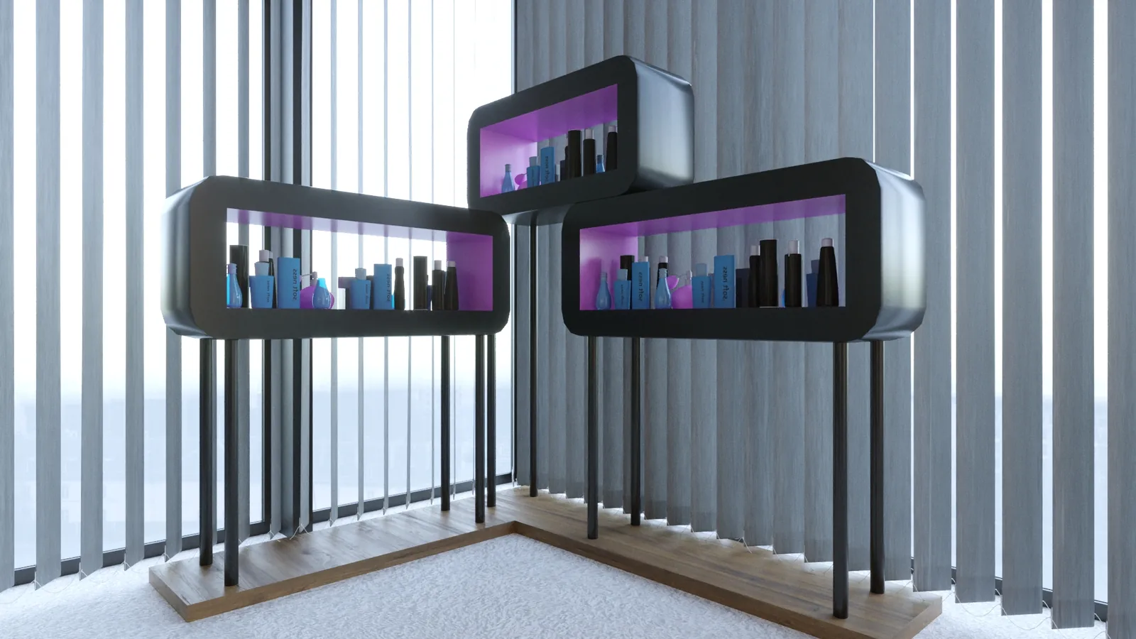 vitrine de canto: imagem 3D e narrativa para defender melhor a ideia - imagem 2