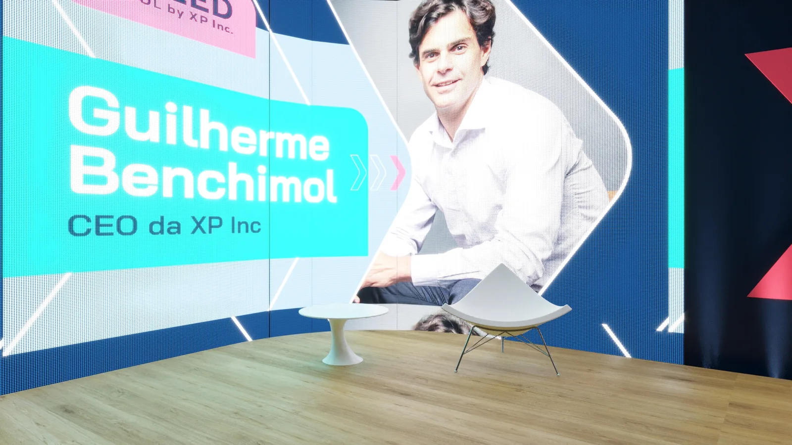 XP Aula Magna: projeto cenográfico com leitura premium e foco comercial - imagem 2