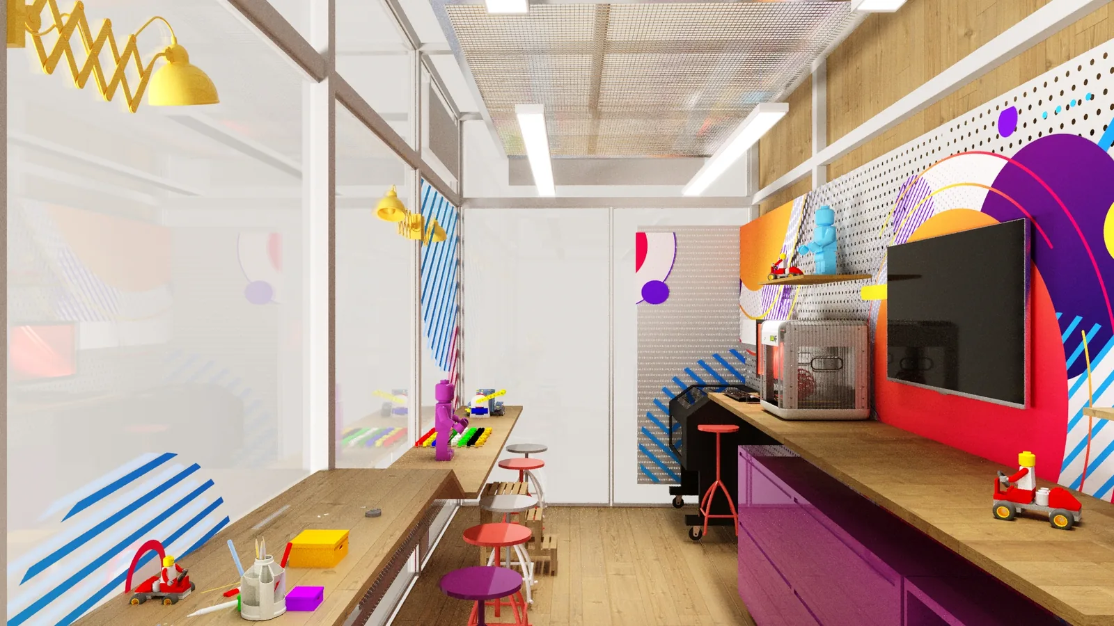 projeto maker: presença física com escala, atmosfera e intenção