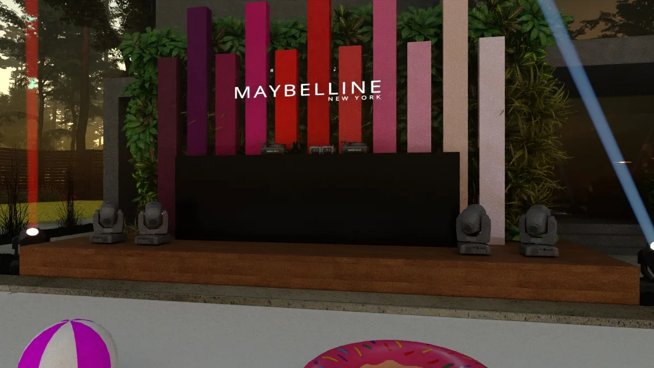 Casa Maybelline: cenografia para transformar espaço em argumento