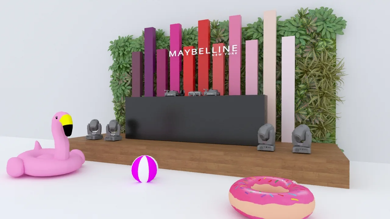 Casa Maybelline: cenografia para transformar espaço em argumento - imagem 2