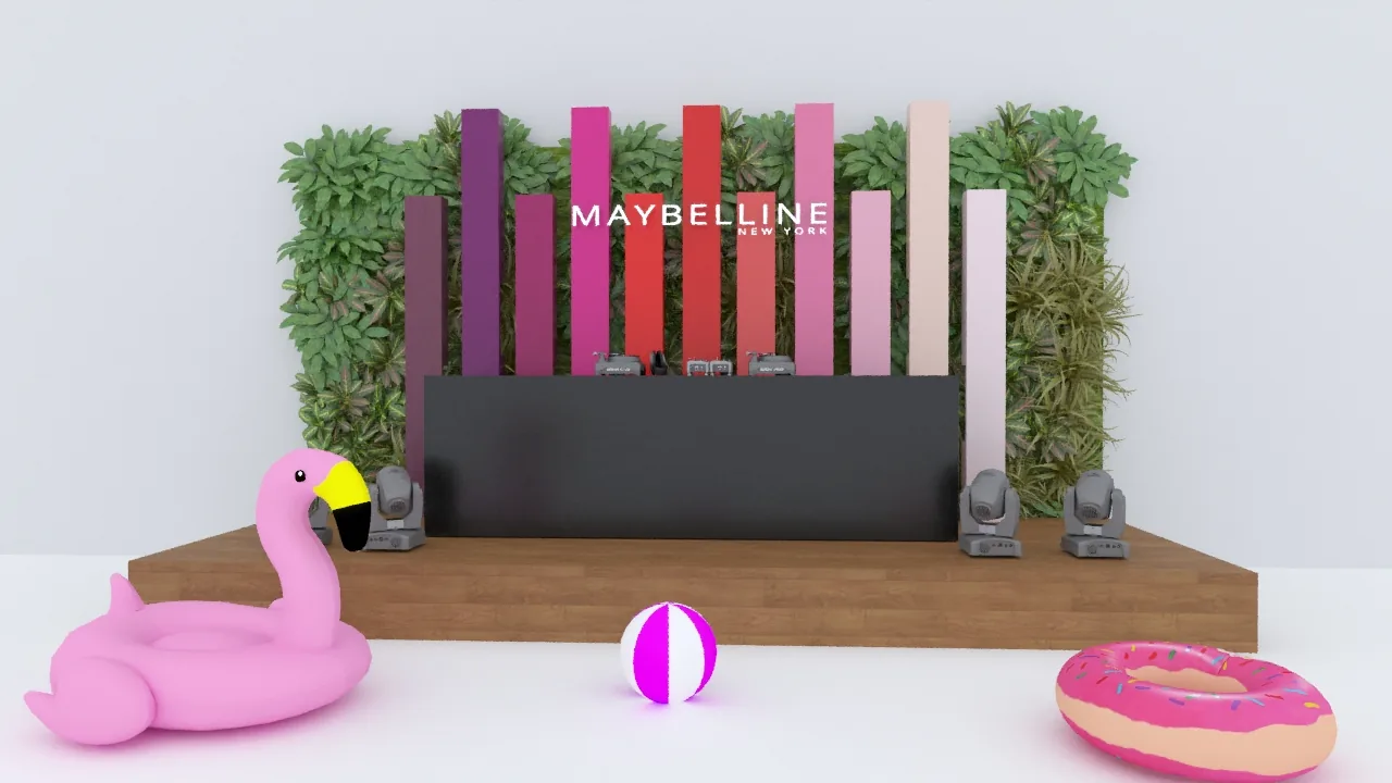 Casa Maybelline: cenografia para transformar espaço em argumento - imagem 3