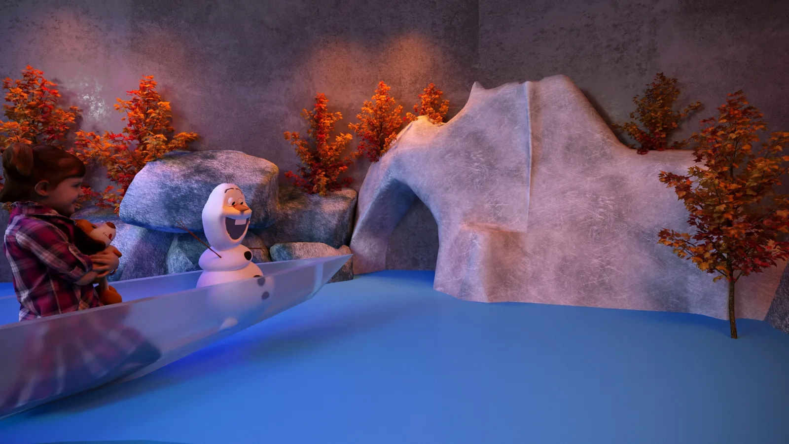 Frozen: cenografia para transformar espaço em argumento