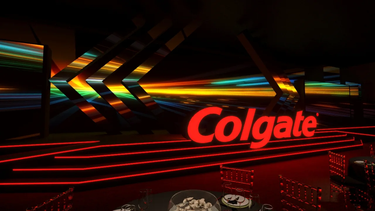 Colgate Cancum: cenografia para transformar espaço em argumento