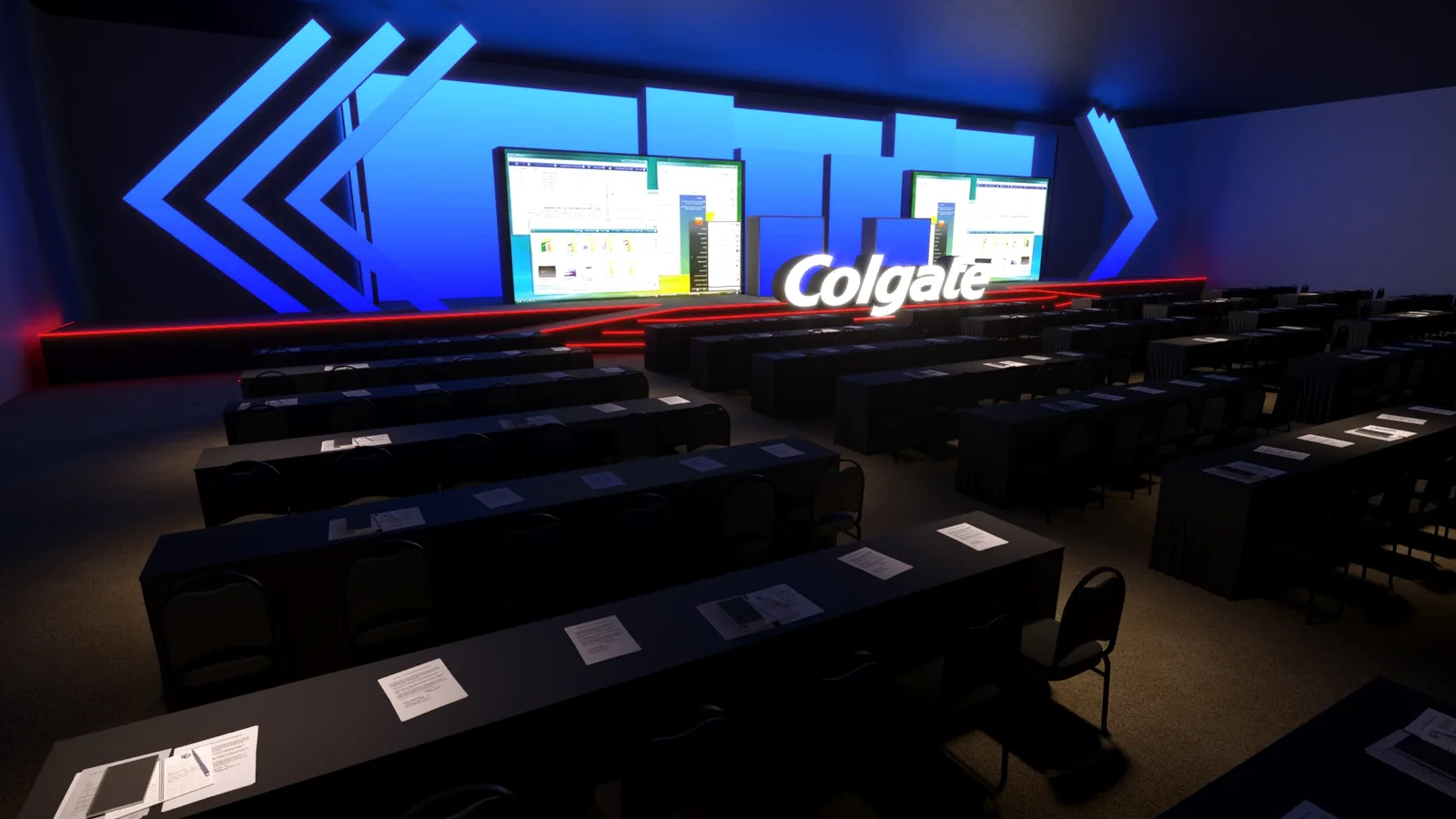 Colgate Cancum: cenografia para transformar espaço em argumento - imagem 4
