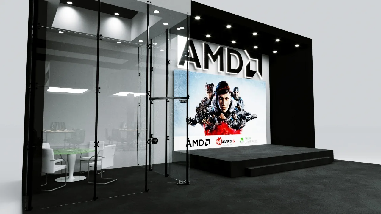 AMD: presença física com escala, atmosfera e intenção - imagem 2