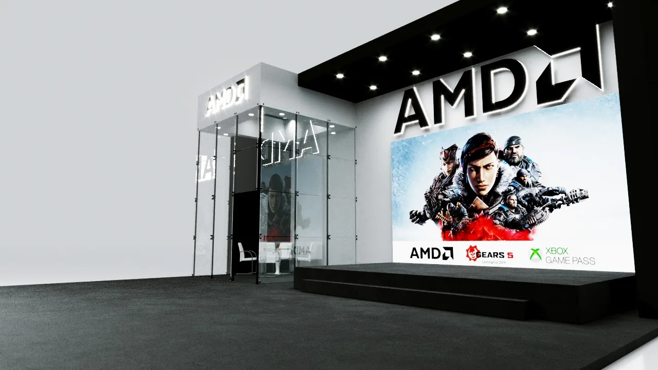 AMD: presença física com escala, atmosfera e intenção - imagem 3