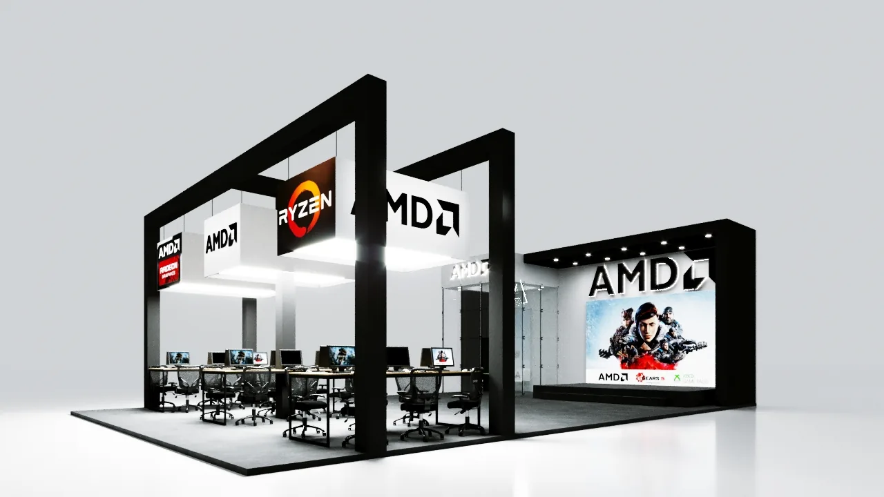 AMD: presença física com escala, atmosfera e intenção - imagem 4