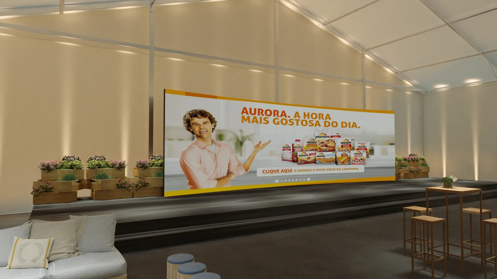 Aurora: projeto cenográfico com leitura premium e foco comercial - imagem 3