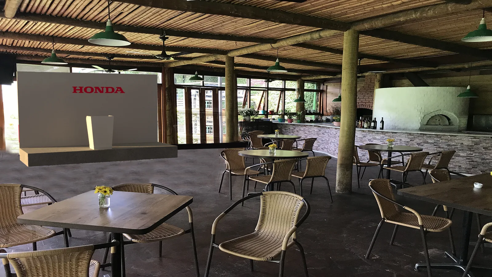 Honda Golfe 2: cenografia para transformar espaço em argumento - imagem 1