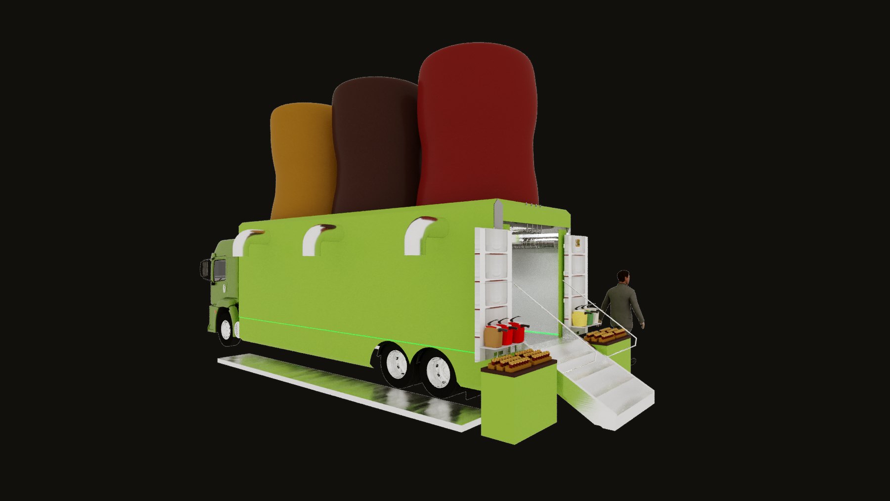 Cepera Truck: presença física com escala, atmosfera e intenção - imagem 1