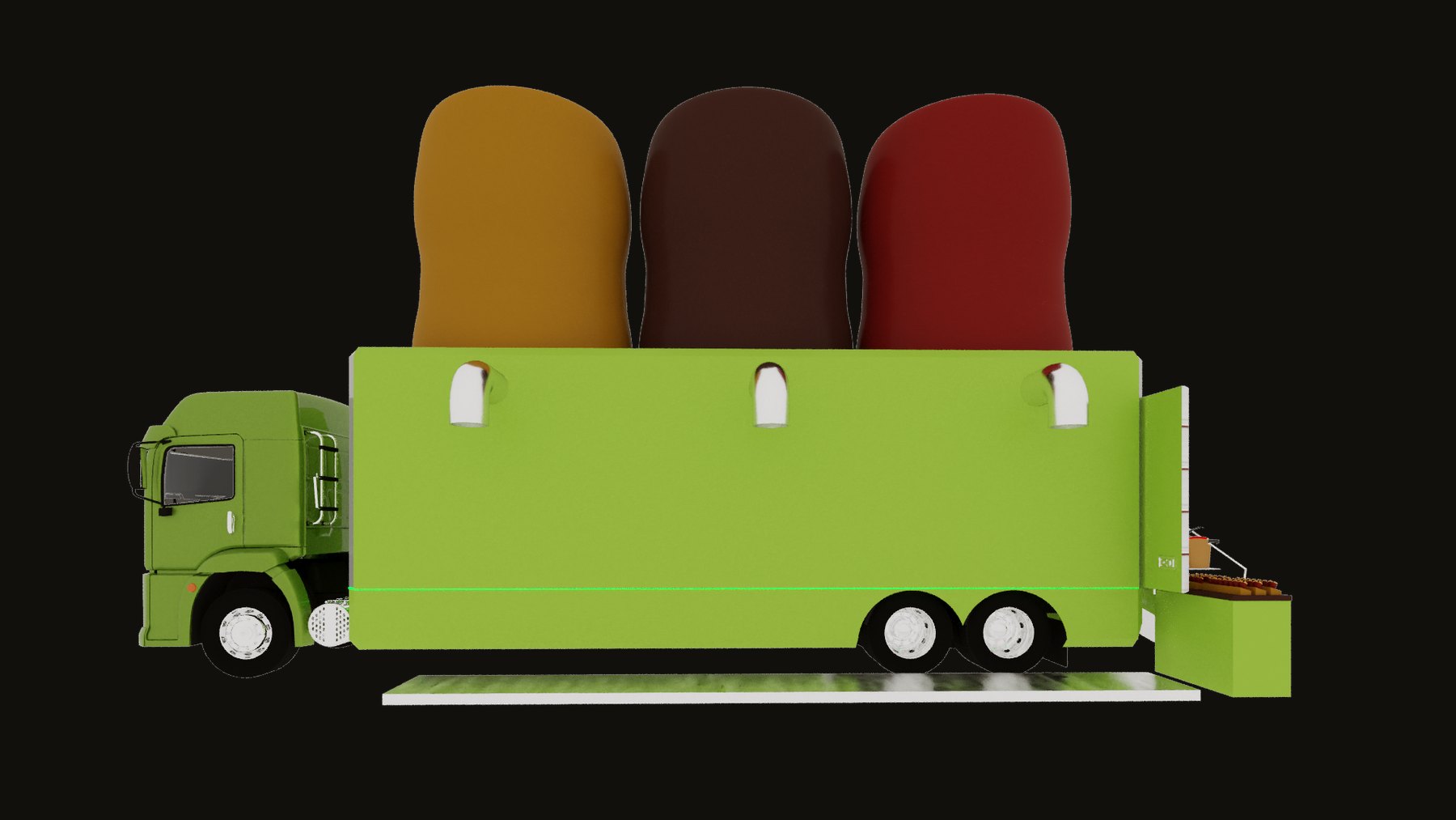Cepera Truck: presença física com escala, atmosfera e intenção - imagem 2