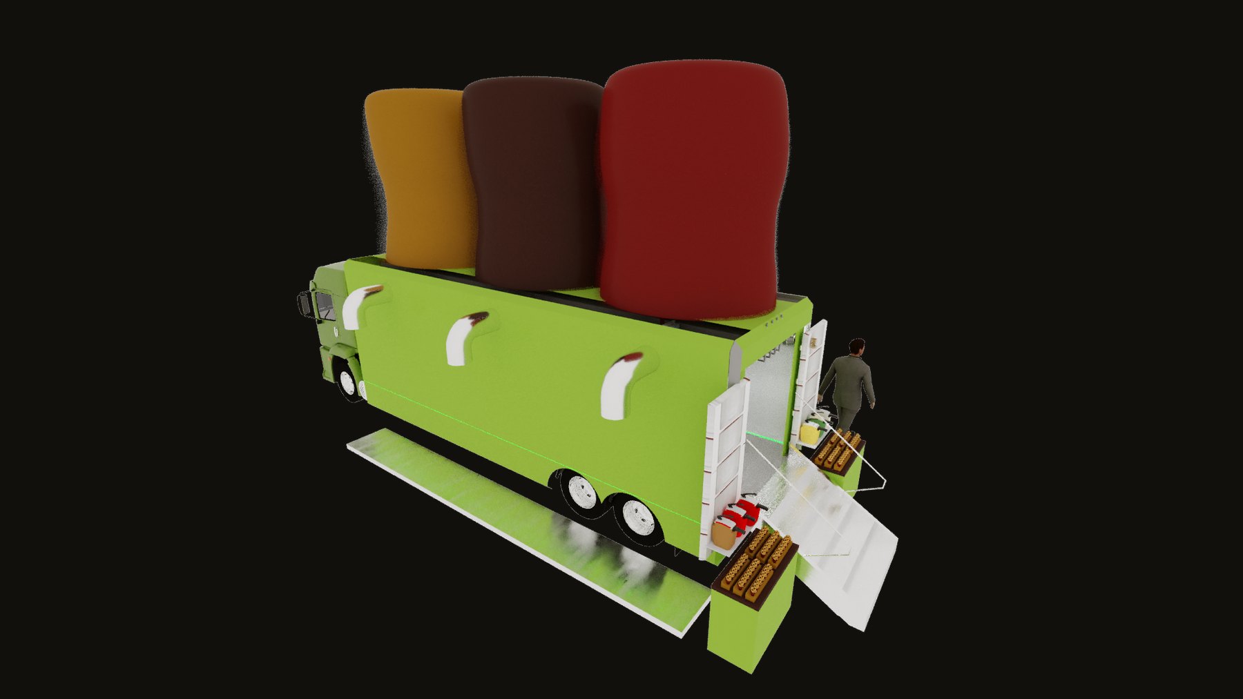 Cepera Truck: presença física com escala, atmosfera e intenção - imagem 3