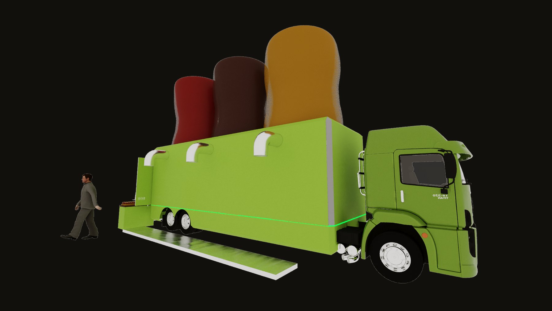 Cepera Truck: presença física com escala, atmosfera e intenção - imagem 4