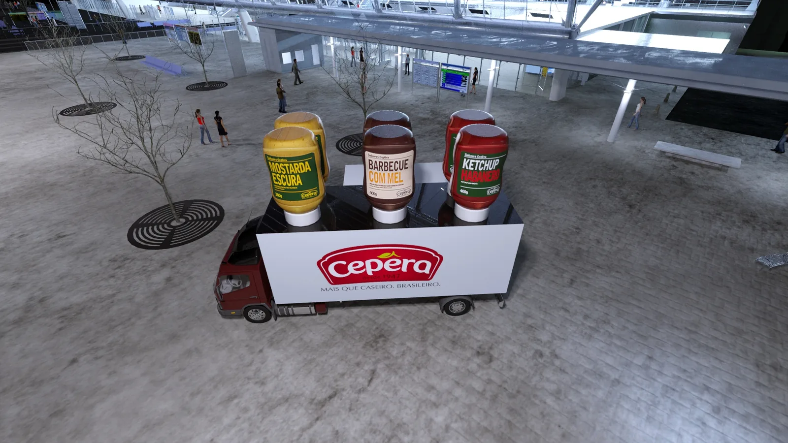 Cepera Truck: presença física com escala, atmosfera e intenção - imagem 4