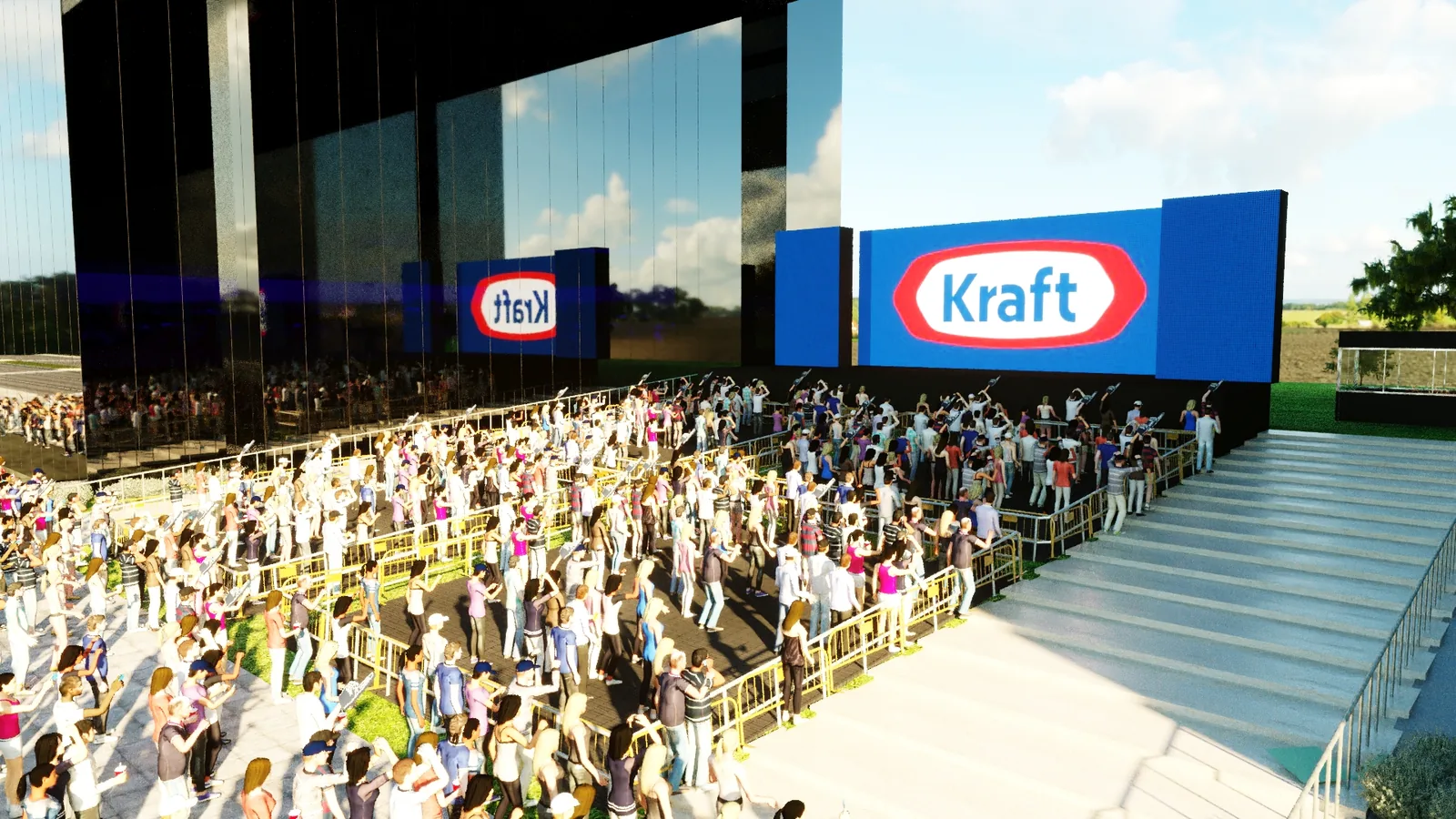 Kraft: projeto visual com presença, ritmo e clareza comercial
