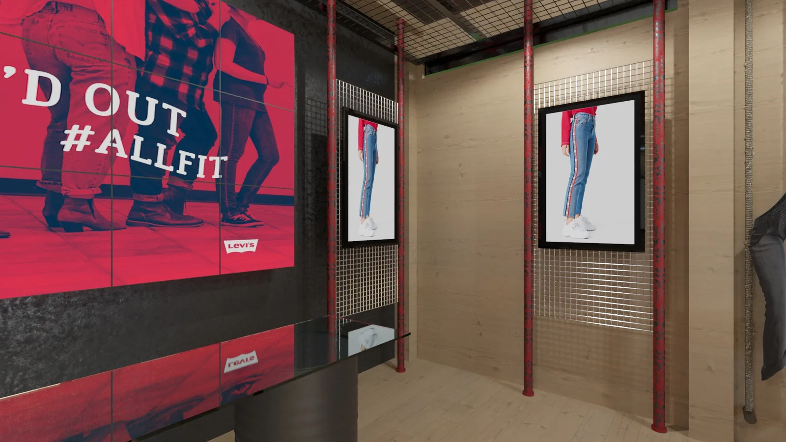 LEVIS: projeto cenográfico com leitura premium e foco comercial - imagem 3