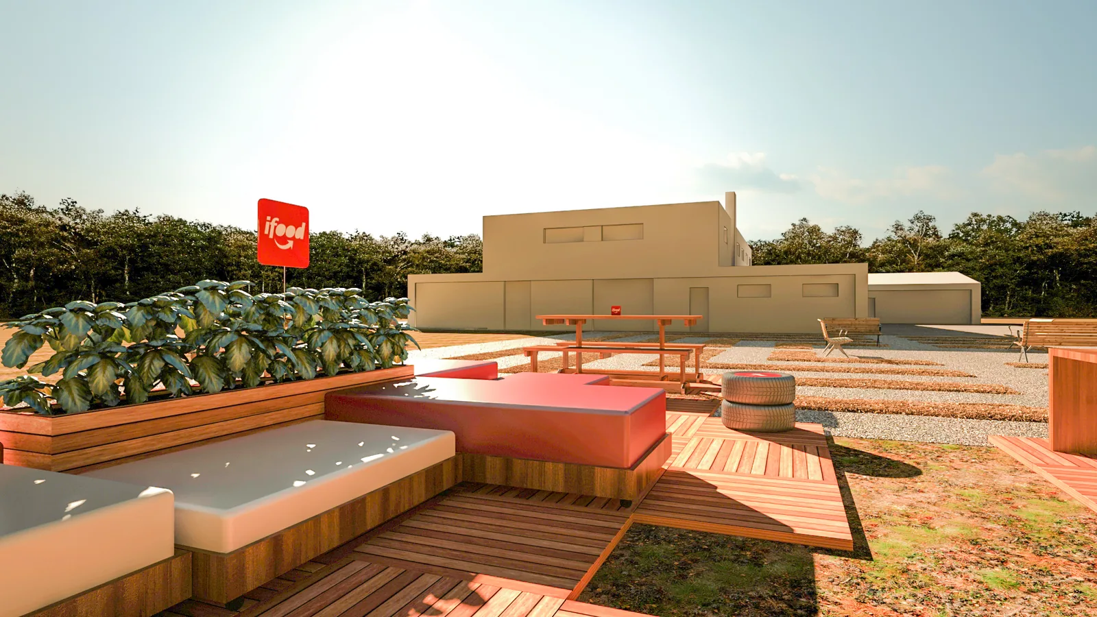 Ifood: projeto cenográfico com leitura premium e foco comercial - imagem 2
