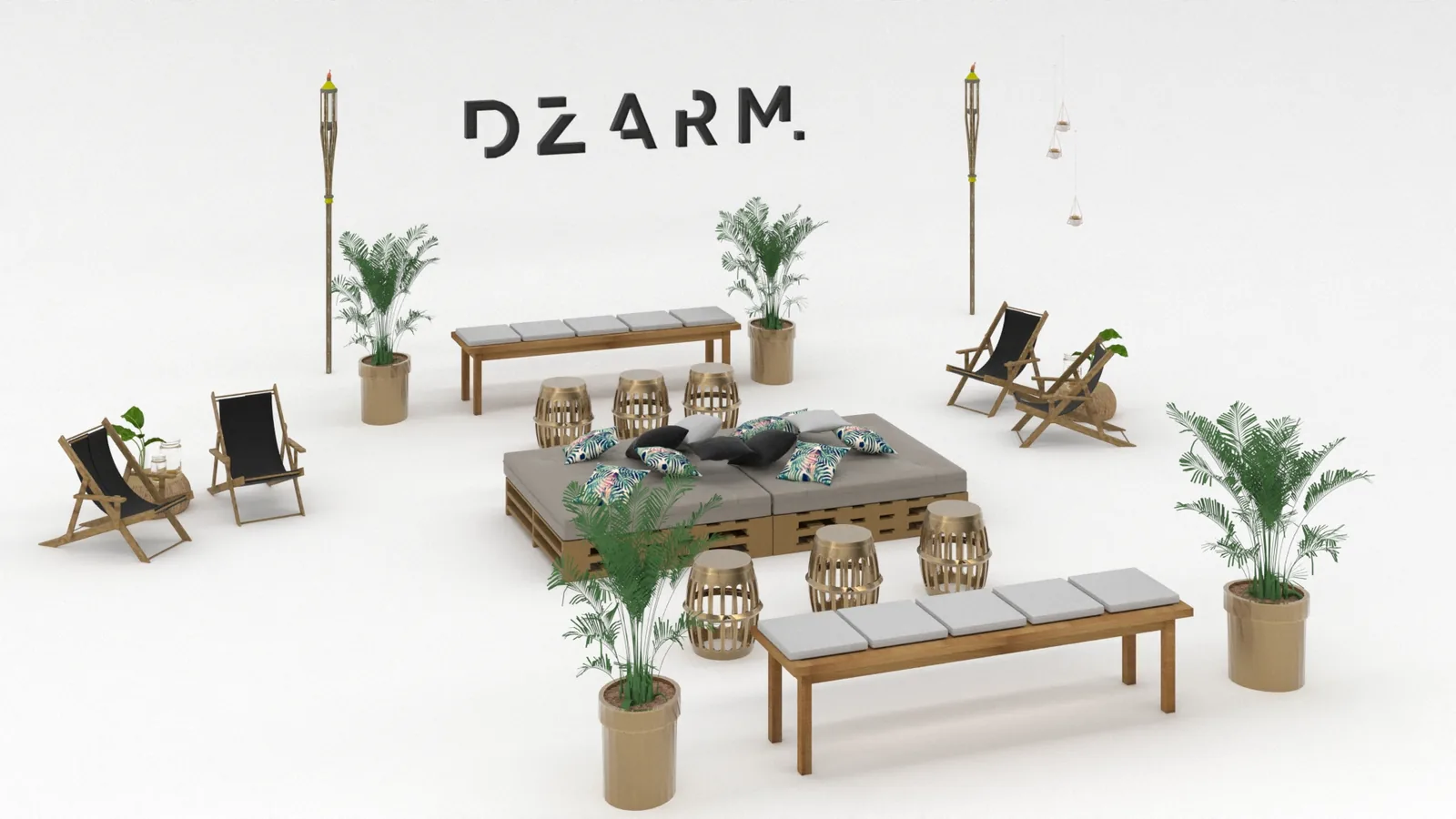DZARM: presença física com escala, atmosfera e intenção - imagem 1