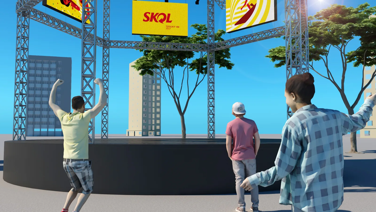 Skol Carnaval: cenografia para transformar espaço em argumento